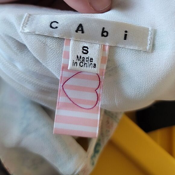 CABI Dipped Geometric Print Tank - Picture 6 of 7